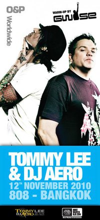 Tommy Lee & DJ Aero LIVE in Bangkok at Club 808