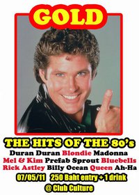 Bangkok Culture Popscene Gold The Hits Of The 80′s
