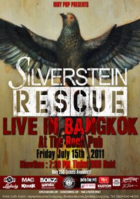 Silverstein Live in The Rock Pub Bangkok