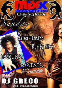 Salsa Latino Rumba VIBES at Mixx Club Bangkok
