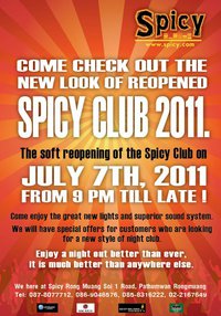 Soft Opening Spicy Club Bangkok 2011