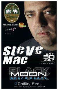 Black Moon Party on The Beach with Steve Mac at Samui