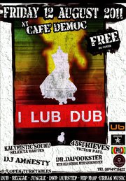 I Lub dub at Cafe Democ Bangkok