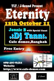Eternity Special Guest Dj Tann at Cafe Democ Bangkok