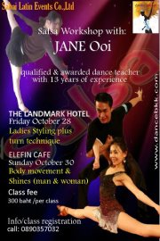Dance Workshop with Jane Ooi at Landmark Hotel Bangkok