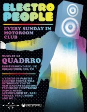 Every Sunday Electro People Feat at Motoroom Club Pattaya