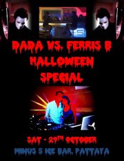Lounge Suite Dada vs Ferris B Halloween Special in Pattaya