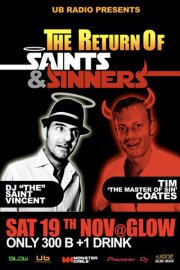 The Return of Saints & Sinners at Glow Bangkok