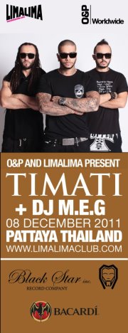Meet Timati & DJ M.E.G Live in Pattaya