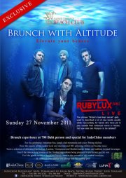 Brunch with Altitude featuring RubyLux Live in Phuket