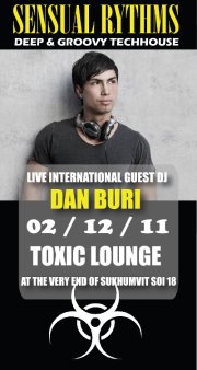 Rhythms with Dan Buri at Toxic Asian Bangkok