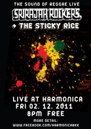 Srirajah Rockers & The Sticky Rice at Harmonica Bangkok