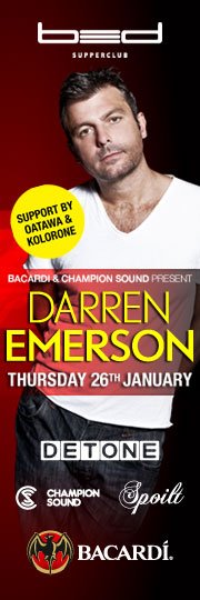 Darren Emerson Bangkok Bed Supperclub