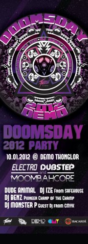 Doomsday 2012 Party at Demo Bangkok