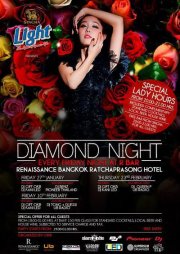 R Bar Diamond Night Party Bangkok Thailand