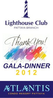 Lighthouse Club Pattaya Thank You Gala Dinner Event