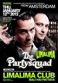 Lima Lima Club The Partysquad Pattaya Thailand