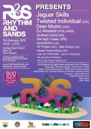 Rhythm and Sands Holiday Beach Resort Phangan Thailand