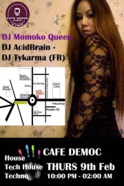 Cafe Democ  Sexiest Sound Thursday Bangkok Thailand