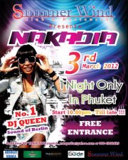 Nakadia One Night Only in Phuket Thailand