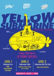 Cosmic Cafe Yellow Submarine Rca Bangkok Thailand