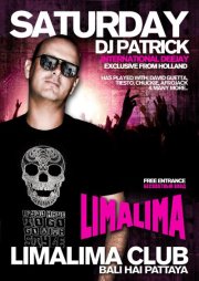 Lima Lima Club DJ Patrick Van Der Hart Pattaya Thailand