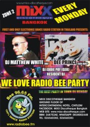 Bangkok We Love Bee Radio Party Mixx Club Thailand