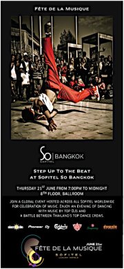 Bangkok Step Up To The Beat Sofitel Thailand