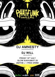 Glow Phatfunk Drum & Bass FT Amnesty Bangkok Thailand