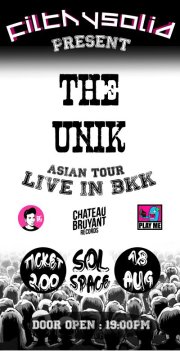 The Unik Live In Sol Space Gallery 18 Aug Bangkok Thailand