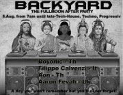 Backyard  The Full Moon after Party 5 August Phangan Island Thailand