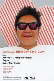 Birthday Boy 25 August Glow Nightclub Bangkok Thailand
